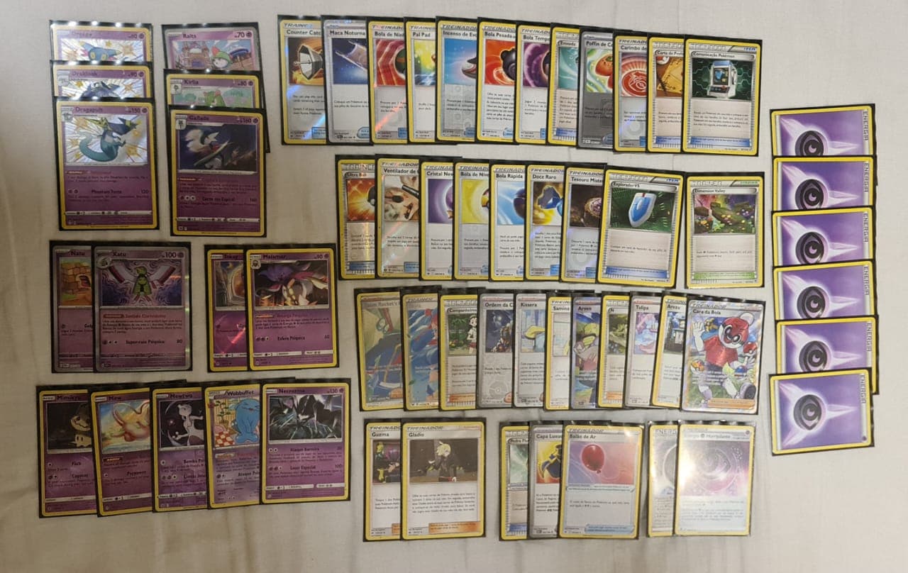 Deckslist do Vitor Mendes campeão no dia 13 de agosto de 2025 na Gruta - Deck GLC psychic