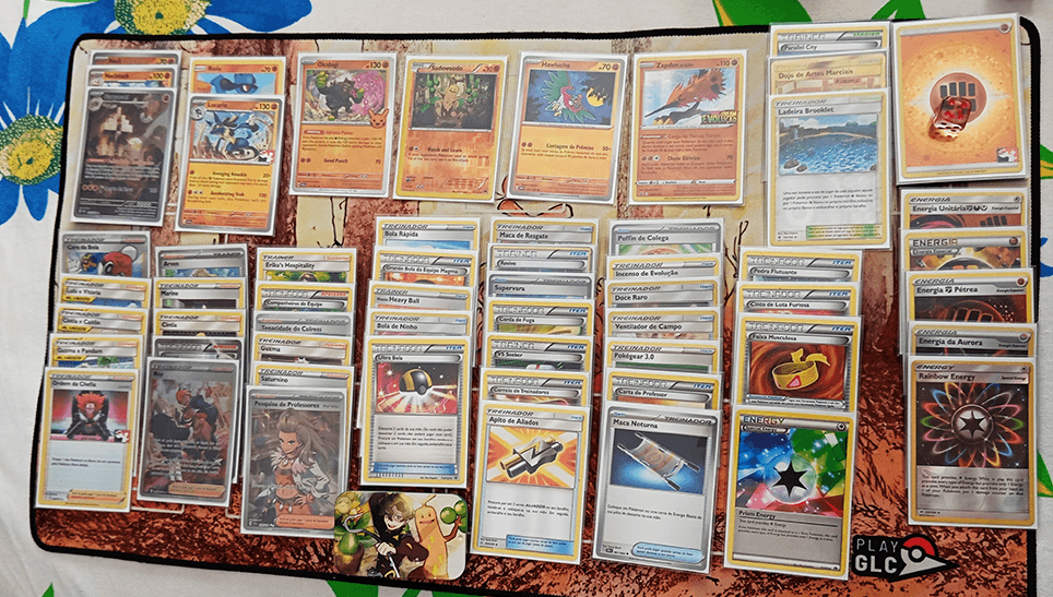 Deckslist do Guilherme Jump campeão no dia 20 de agosto de 2025 na Gruta - Deck GLC fighting