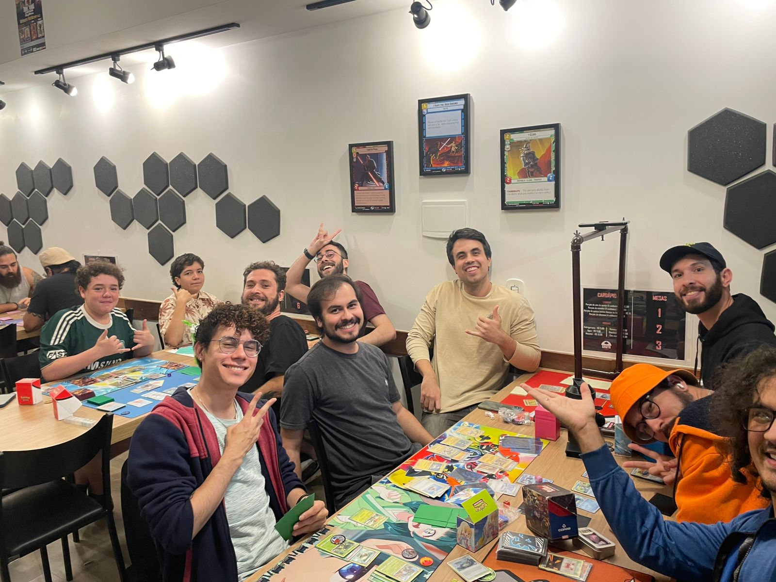 Participantes do torneio no dia 6 de agosto de 2025 na Gruta