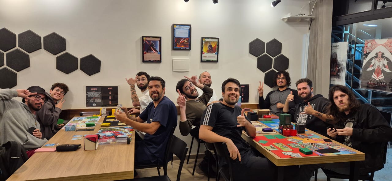 Participantes do torneio no dia 16 de julho de 2025 na Gruta