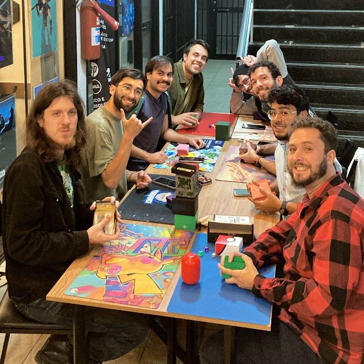 Participantes do torneio no dia 9 de julho de 2025 na Gruta